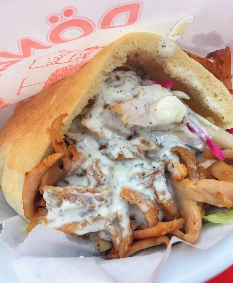 Beef Shawarma Wrap