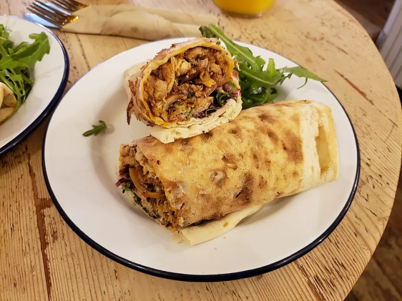 Shawarma Duo mit großer Pommes